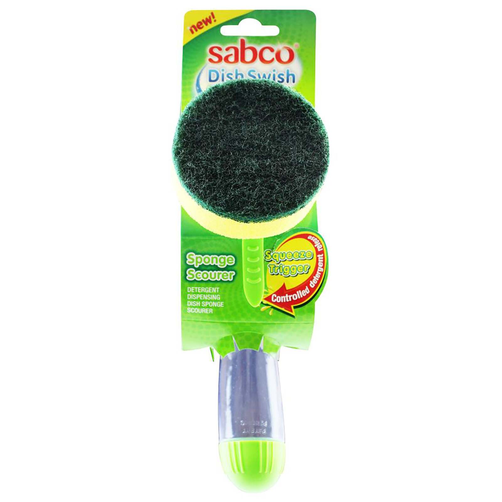 Sabco Sponge Scourer Dish Swish For Sparkling Dishes